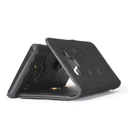 DG.MING Crazy Horse Texture Flip Detachable Magnetic Leather Case for Galaxy Note 9, with Holder & Card Slots & Wallet(Black) - Galaxy Phone Cases by DG.MING | Online Shopping UK | buy2fix