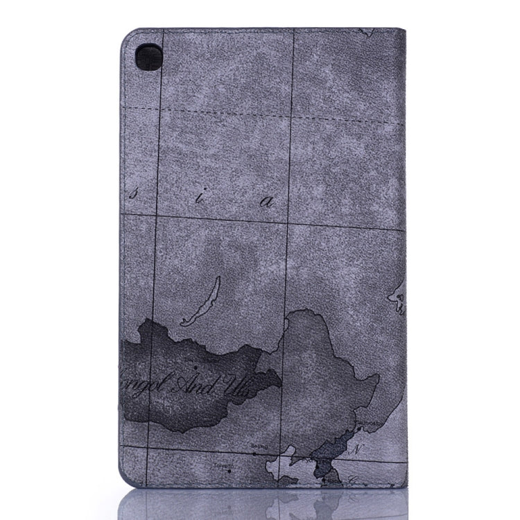 Map Texture Horizontal Flip Leather Case for Galaxy Tab A 8 (2019) P200 / P205, with Holder & Card Slots & Wallet, Random Texture Delivery by buy2fix
