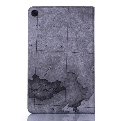 Map Texture Horizontal Flip Leather Case for Galaxy Tab A 8 (2019) P200 / P205, with Holder & Card Slots & Wallet, Random Texture Delivery by buy2fix