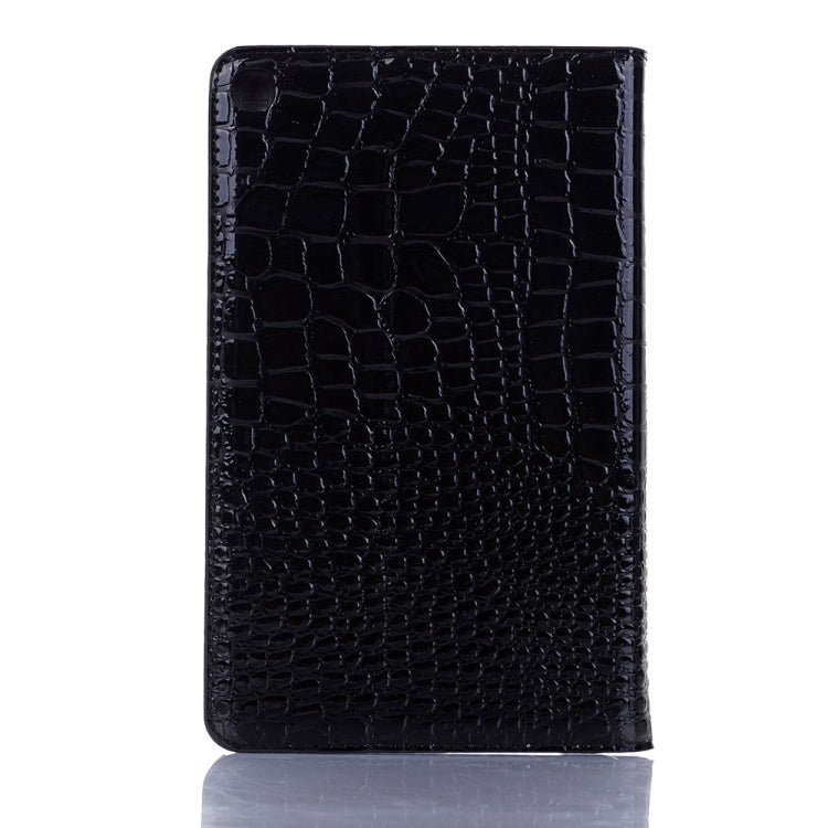Crocodile Texture Horizontal Flip Leather Case for Galaxy Tab A 8 (2019) P200 / P205, with Holder & Card Slots & Wallet(Black) by buy2fix