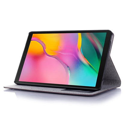 Crocodile Texture Horizontal Flip Leather Case for Galaxy Tab A 8 (2019) P200 / P205, with Holder & Card Slots & Wallet(Brown) by buy2fix