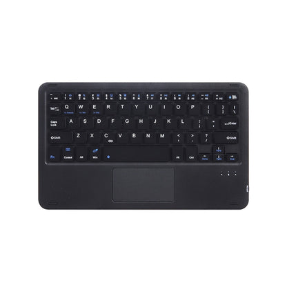 HB119B 10 inch Universal Tablet Wireless Bluetooth Keyboard with Touch Panel (Black) by buy2fix