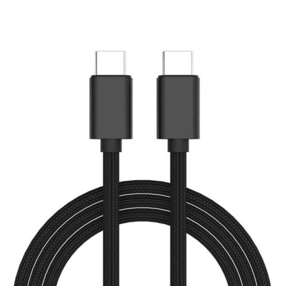 60W PD USB-C / Type-C Male to USB-C / Type-C Male Braided Data Cable, Cable Length: 1m by buy2fix