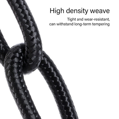 60W PD USB-C / Type-C Male to USB-C / Type-C Male Braided Data Cable, Cable Length: 1m by buy2fix