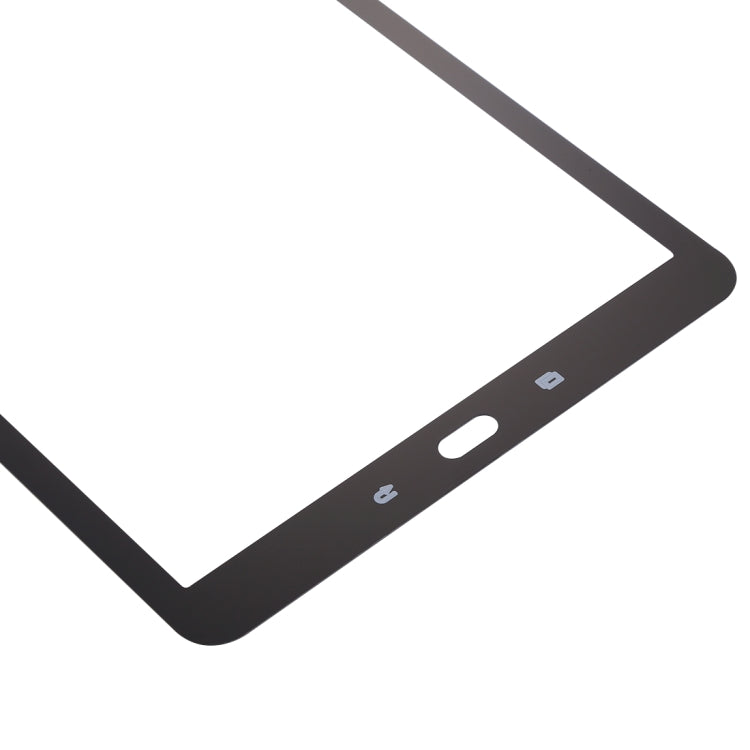 For Galaxy Tab S2 9.7 / T810 / T813 / T815 / T820 / T825 Front Screen Outer Glass Lens (Black) - Outer Glass Lens by buy2fix | Online Shopping UK | buy2fix