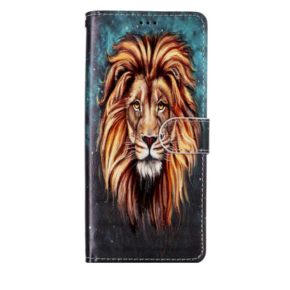 For Galaxy Note 8 Embossed Lion Pattern Horizontal Flip Leather Case with Holder & Card Slots & Wallet & Photo Frame by buy2fix