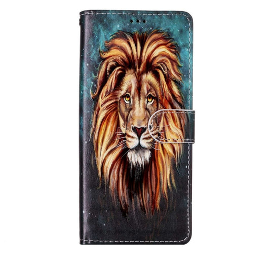 For Galaxy Note 8 Embossed Lion Pattern Horizontal Flip Leather Case with Holder & Card Slots & Wallet & Photo Frame by buy2fix