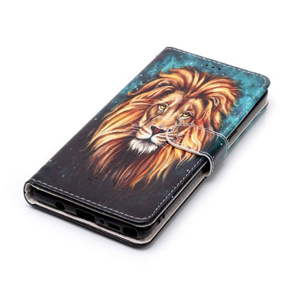 For Galaxy Note 8 Embossed Lion Pattern Horizontal Flip Leather Case with Holder & Card Slots & Wallet & Photo Frame by buy2fix