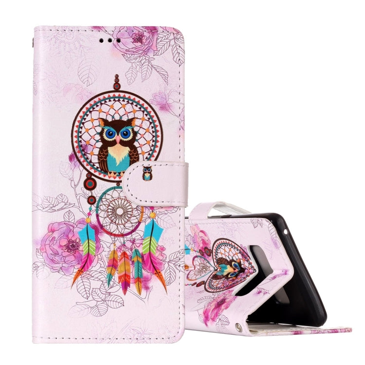 For Galaxy Note 8 Colorful Dream Catcher Owl Pattern Horizontal Flip Leather Case with Holder & Card Slots & Wallet & Photo Frame by buy2fix