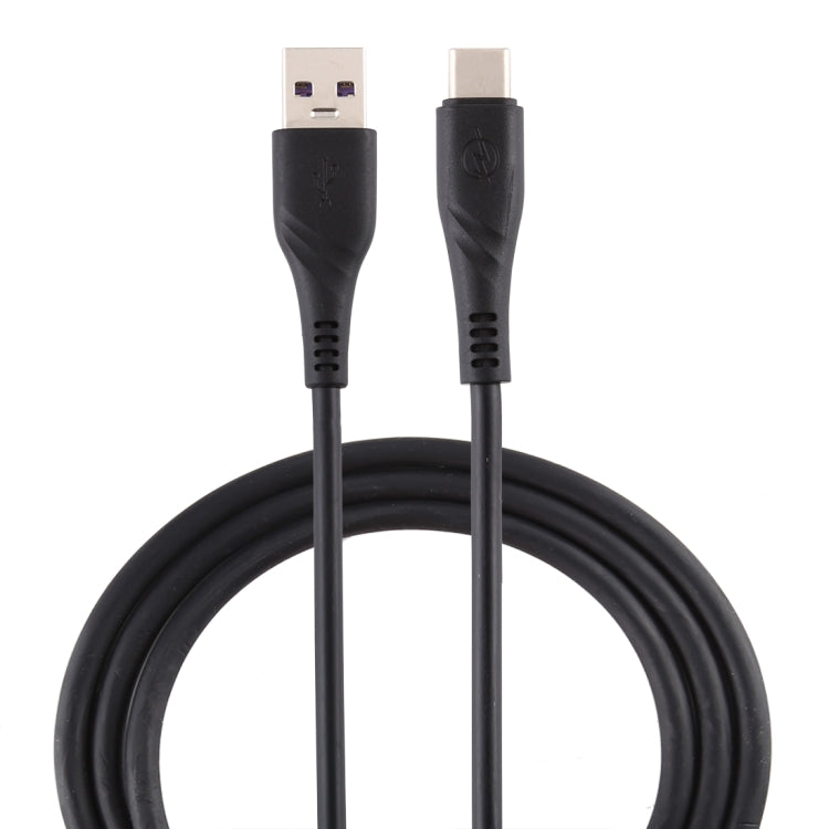 USB 3.0 to USB-C / Type-C Super Fast Charging Data Cable, Cable Length: about 1m (Black) by buy2fix