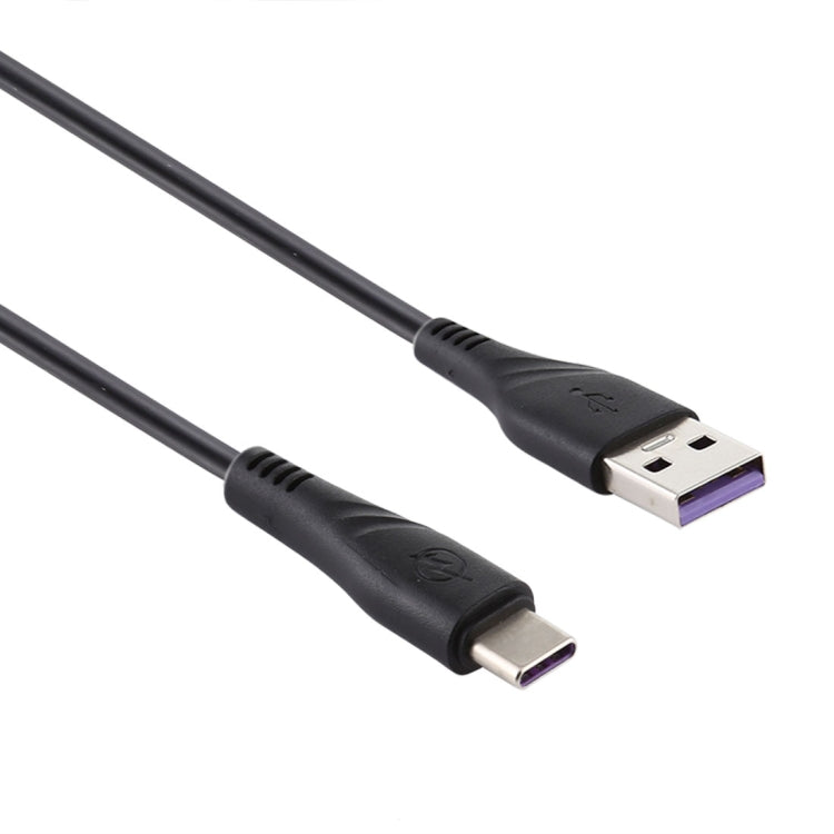 USB 3.0 to USB-C / Type-C Super Fast Charging Data Cable, Cable Length: about 1m (Black) by buy2fix