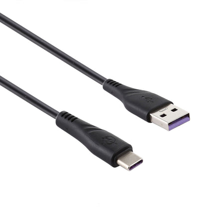 USB 3.0 to USB-C / Type-C Super Fast Charging Data Cable, Cable Length: about 1m (Black) by buy2fix