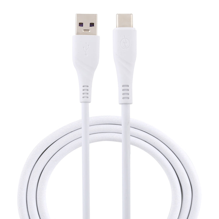 USB 3.0 to USB-C / Type-C Super Fast Charging Data Cable, Cable Length: about 1m (White) by buy2fix
