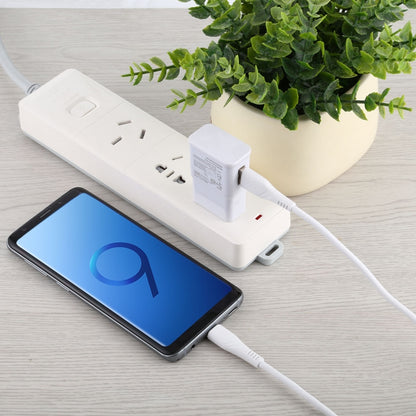 USB 3.0 to USB-C / Type-C Super Fast Charging Data Cable, Cable Length: about 1m (White) by buy2fix