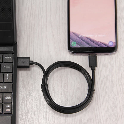 1m USB-C / Type-C to USB 2.0 Data / Charger Cable(Black) - USB-C & Type-C Cable by buy2fix | Online Shopping UK | buy2fix