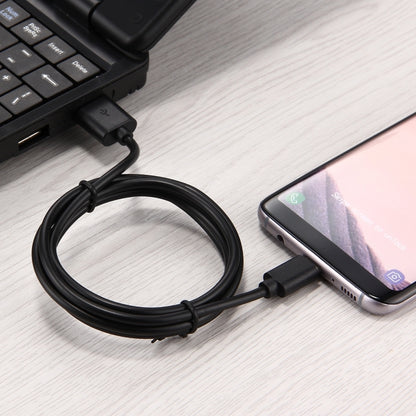 1m USB-C / Type-C to USB 2.0 Data / Charger Cable(Black) - USB-C & Type-C Cable by buy2fix | Online Shopping UK | buy2fix