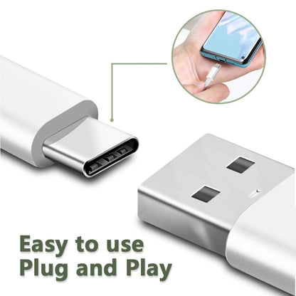 1m USB-C / Type-C to USB 2.0 Data / Charger Cable(Black) - USB-C & Type-C Cable by buy2fix | Online Shopping UK | buy2fix