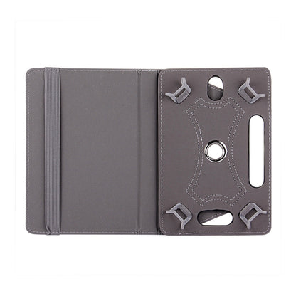 7 inch Tablets Leather Case Crazy Horse Texture 360 Degrees Rotation Protective Case Shell with Holder for Galaxy Tab A 7.0 (2016) / T280 & Tab 4 7.0 / T230 & Tab Q T2558, Colorfly G708, Asus ZenPad 7.0 Z370CG, Huawei MediaPad T1 7.0 / T1-701u(Black) by buy2fix