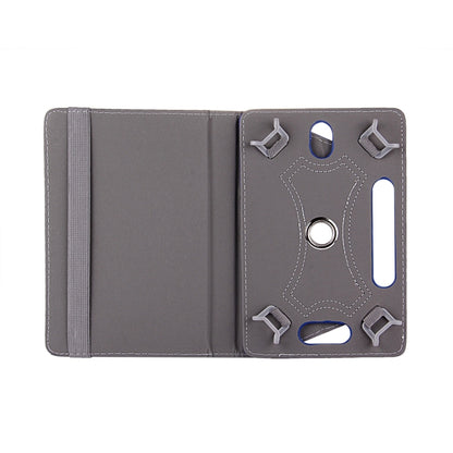 7 inch Tablets Leather Case Crazy Horse Texture 360 Degrees Rotation Protective Case Shell with Holder for Galaxy Tab A 7.0 (2016) / T280 & Tab 4 7.0 / T230 & Tab Q T2558, Colorfly G708, Asus ZenPad 7.0 Z370CG, Huawei MediaPad T1 7.0 / T1-701u(Blue) by buy2fix