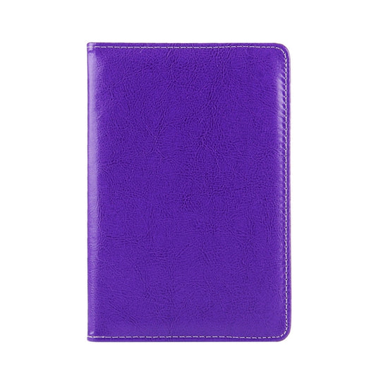 7 inch Tablets Leather Case Crazy Horse Texture 360 Degrees Rotation Protective Case Shell with Holder for Galaxy Tab A 7.0 (2016) / T280 & Tab 4 7.0 / T230 & Tab Q T2558, Colorfly G708, Asus ZenPad 7.0 Z370CG, Huawei MediaPad T1 7.0 / T1-701u(Purple) - Other Galaxy Tab PC by buy2fix | Online Shopping UK | buy2fix