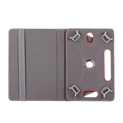 7 inch Tablets Leather Case Crazy Horse Texture 360 Degrees Rotation Protective Case Shell with Holder for Galaxy Tab A 7.0 (2016) / T280 & Tab 4 7.0 / T230 & Tab Q T2558, Colorfly G708, Asus ZenPad 7.0 Z370CG, Huawei MediaPad T1 7.0 / T1-701u(Red) by buy2fix