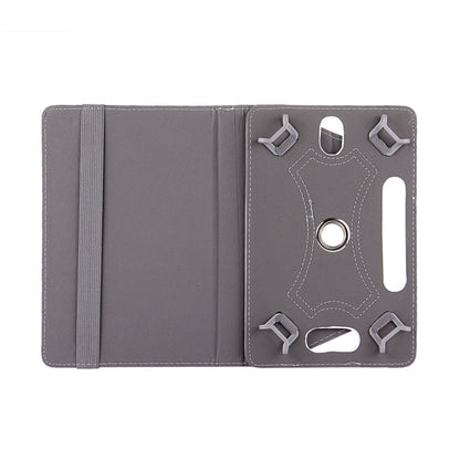 7 inch Tablets Leather Case Crazy Horse Texture 360 Degrees Rotation Protective Case Shell with Holder for Galaxy Tab A 7.0 (2016) / T280 & Tab 4 7.0 / T230 & Tab Q T2558, Colorfly G708, Asus ZenPad 7.0 Z370CG, Huawei MediaPad T1 7.0 / T1-701u(White) by buy2fix