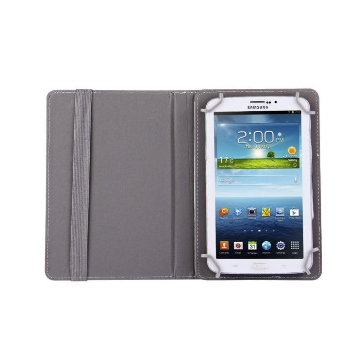 7 inch Tablets Leather Case Crazy Horse Texture 360 Degrees Rotation Protective Case Shell with Holder for Galaxy Tab A 7.0 (2016) / T280 & Tab 4 7.0 / T230 & Tab Q T2558, Colorfly G708, Asus ZenPad 7.0 Z370CG, Huawei MediaPad T1 7.0 / T1-701u(White) by buy2fix