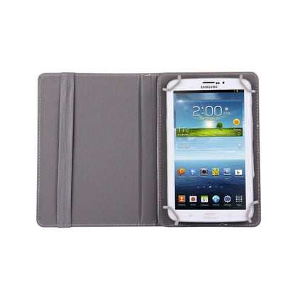 7 inch Tablets Leather Case Crazy Horse Texture 360 Degrees Rotation Protective Case Shell with Holder for Galaxy Tab A 7.0 (2016) / T280 & Tab 4 7.0 / T230 & Tab Q T2558, Colorfly G708, Asus ZenPad 7.0 Z370CG, Huawei MediaPad T1 7.0 / T1-701u(White) by buy2fix