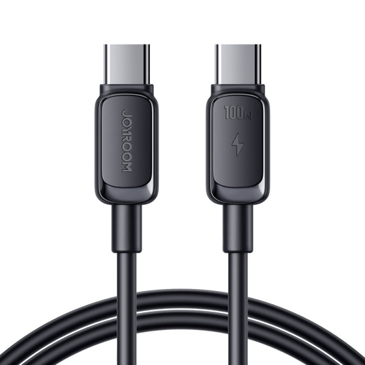 JOYROOM S-CC100A14 Multi-Color Series 60W USB-C / Type-C to USB-C / Type-C Fast Charging Data Cable, Length:1.2m (Black) - USB-C & Type-C Cable by JOYROOM | Online Shopping UK | buy2fix