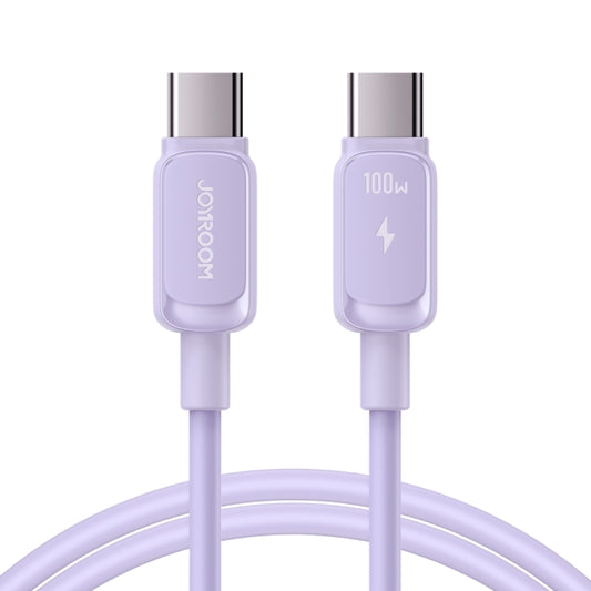 JOYROOM S-CC100A14 Multi-Color Series 60W USB-C / Type-C to USB-C / Type-C Fast Charging Data Cable, Length:1.2m (Purple) - USB-C & Type-C Cable by JOYROOM | Online Shopping UK | buy2fix