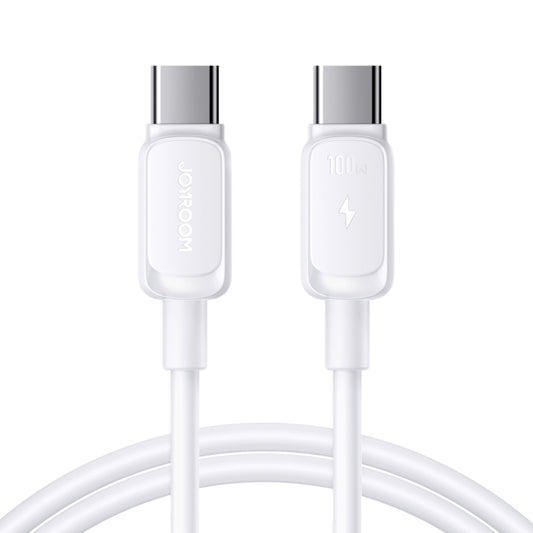 JOYROOM S-CC100A14 Multi-Color Series 60W USB-C / Type-C to USB-C / Type-C Fast Charging Data Cable, Length:1.2m (White) - USB-C & Type-C Cable by JOYROOM | Online Shopping UK | buy2fix