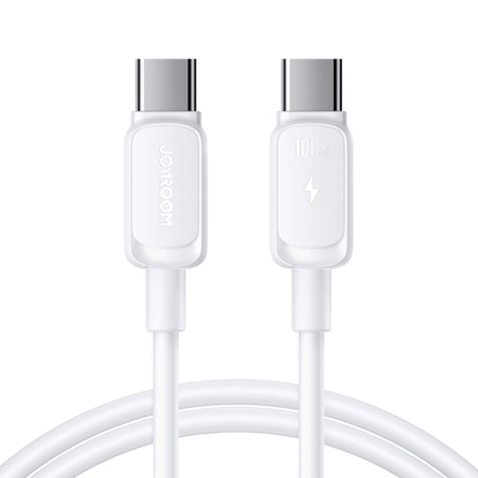 JOYROOM S-CC100A14 Multi-Color Series 60W USB-C / Type-C to USB-C / Type-C Fast Charging Data Cable, Length:1.2m (White)