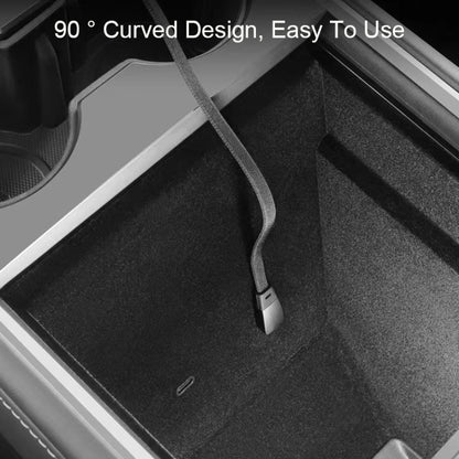 F244 60W USB-C/Type-C to USB-C/Type-C Elbow Fast Charging Data Cable, Length: 1.2m by buy2fix