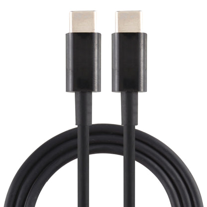 PD 5A USB-C / Type-C Male to USB-C / Type-C Male Fast Charging Cable, Cable Length: 1m (Black) by buy2fix