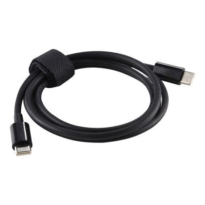 PD 5A USB-C / Type-C Male to USB-C / Type-C Male Fast Charging Cable, Cable Length: 1m (Black) by buy2fix