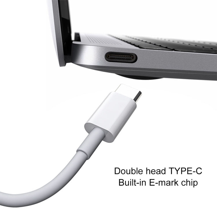 PD 5A USB-C / Type-C Male to USB-C / Type-C Male Fast Charging Cable, Cable Length: 1m (Black) by buy2fix