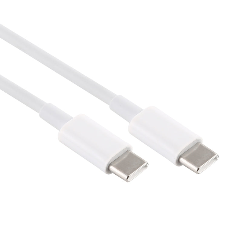 PD 5A USB-C / Type-C Male to USB-C / Type-C Male Fast Charging Cable, Cable Length: 1.5m (White) by buy2fix