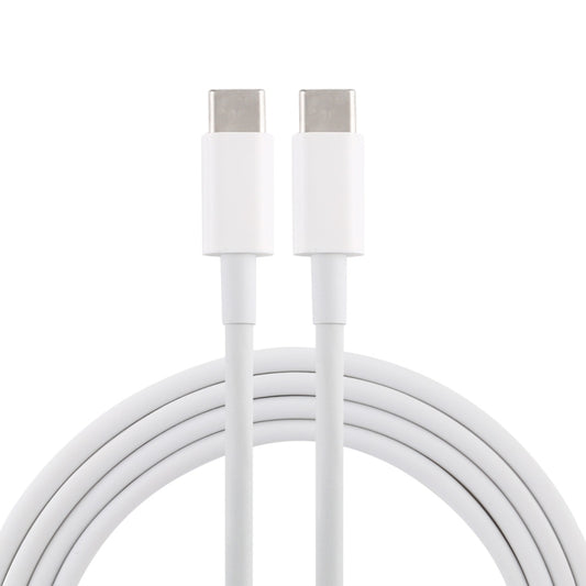 PD 5A USB-C / Type-C Male to USB-C / Type-C Male Fast Charging Cable, Cable Length: 2m (White) by buy2fix