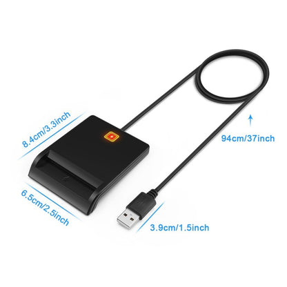 ROCKETEK SCR1 CAC ID SIM Chip Smart Card Reader -  by ROCKETEK | Online Shopping UK | buy2fix