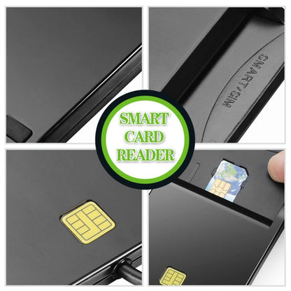 ROCKETEK SCR1 CAC ID SIM Chip Smart Card Reader -  by ROCKETEK | Online Shopping UK | buy2fix