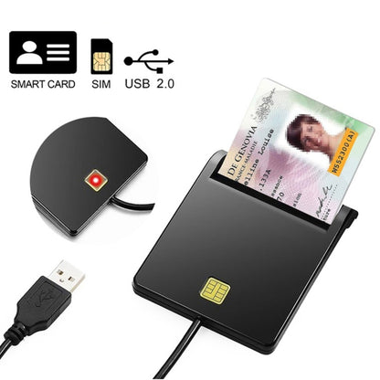 ROCKETEK SCR1 CAC ID SIM Chip Smart Card Reader -  by ROCKETEK | Online Shopping UK | buy2fix