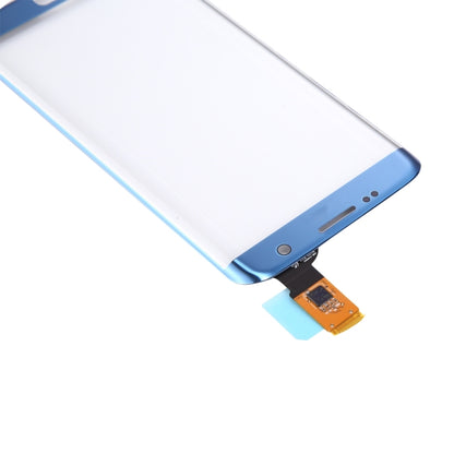 For Galaxy S7 Edge / G9350 / G935F / G935A Touch Panel (Blue) - Outer Glass Lens by buy2fix | Online Shopping UK | buy2fix