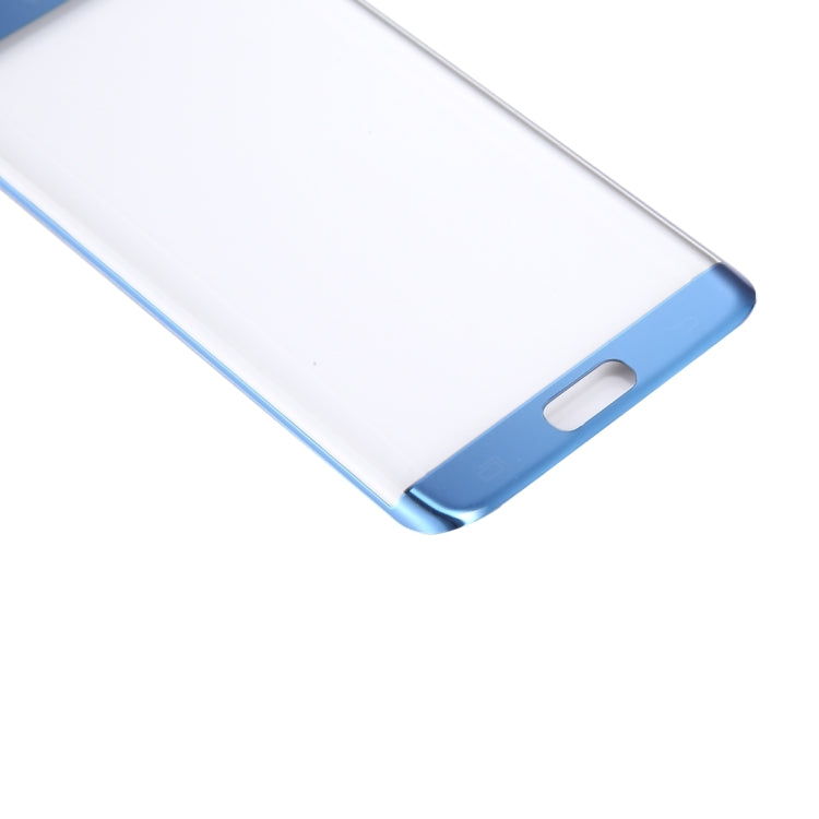 For Galaxy S7 Edge / G9350 / G935F / G935A Touch Panel (Blue) - Outer Glass Lens by buy2fix | Online Shopping UK | buy2fix