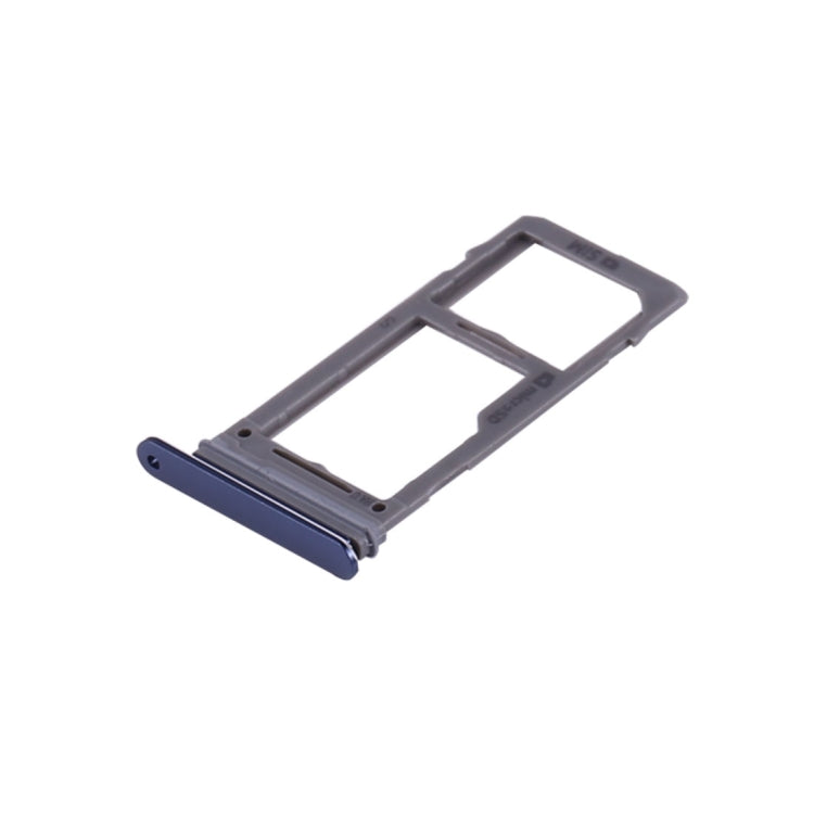 For Galaxy S9+ / S9 SIM & Micro SD Card Tray (Blue) - Card Tray by buy2fix | Online Shopping UK | buy2fix