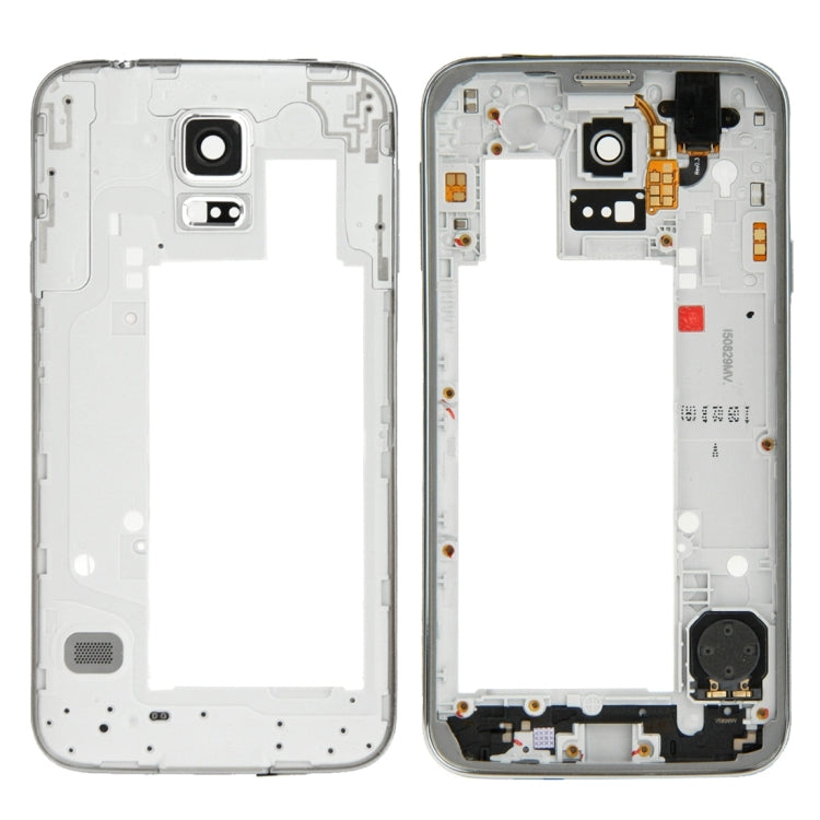 For Galaxy S5 Neo / G903 Middle Frame Bezel  (Silver) - Frame Bezel Plate by buy2fix | Online Shopping UK | buy2fix