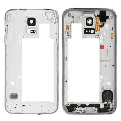 For Galaxy S5 Neo / G903 Middle Frame Bezel  (Silver) - Frame Bezel Plate by buy2fix | Online Shopping UK | buy2fix