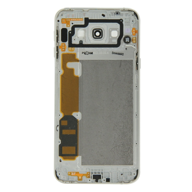 For Galaxy A8 / A800 Battery Back Cover  (White) - Back Cover by buy2fix | Online Shopping UK | buy2fix