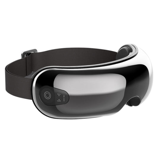 Smart Hot Compress Air Pressure Vibration Eye Massager Visual Massage Eye Care Device (Black)
