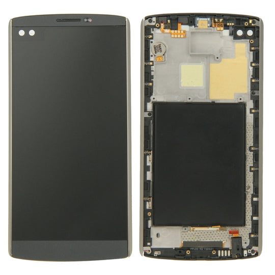 TFT LCD Screen for LG V10 Digitizer Full Assembly with Frame(Black)