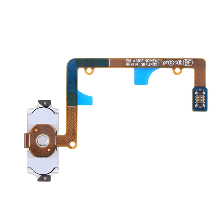 For Galaxy A5 (2016) / A510 Home Button Flex Cable with Fingerprint Identification(Pink) - Flex Cable by buy2fix | Online Shopping UK | buy2fix